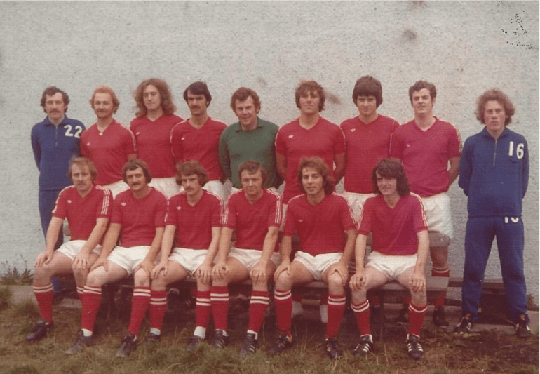 An Alliance XI lineup 76-77